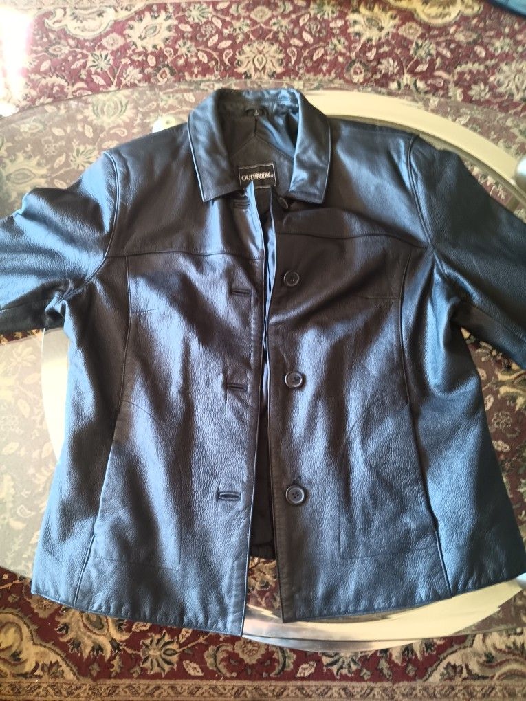 OUTBROOK LEATHER JACKET