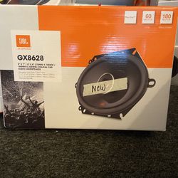JBL GX8628 GX Series 6x8" 180W MAX Power 2-Way Coaxial Car Loudspeakers -Pair