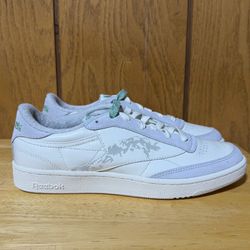 Reebok Club C 85 Friends with Animals Chalk Green Frog FWA Mens 10 NEW NO BOX