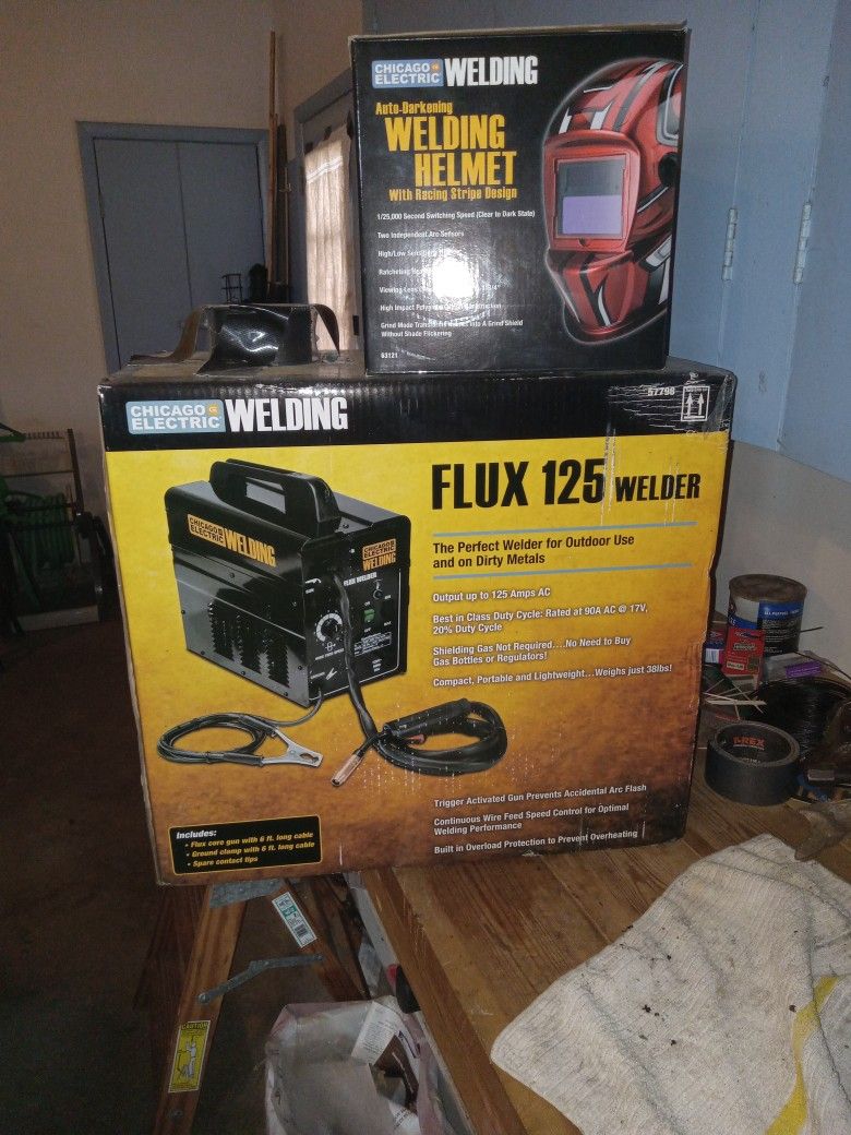 Flux Core Welder With Accessories 