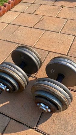 Dumbbells 20lb to 45lb