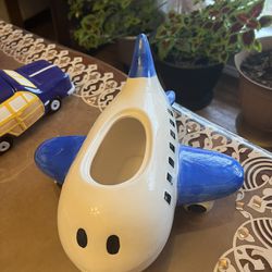 Ceramic Bowl Airplane 