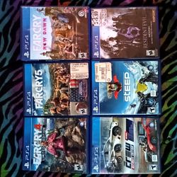 PS4 GAMES 