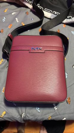 Michael Kors burgundy/red crossbody bag