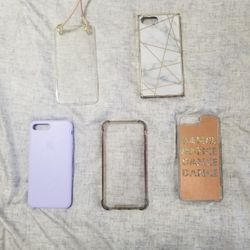 5 iPhone 8 Plus Cases $15 for all
