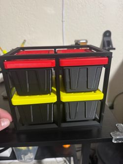 Mini shelf containers