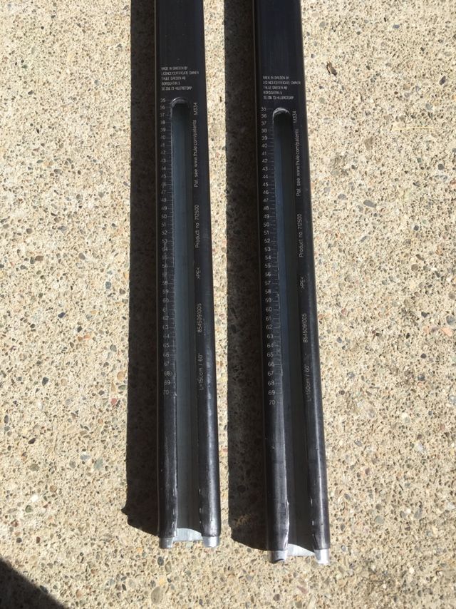 Thule squarebar evo 150 clearance