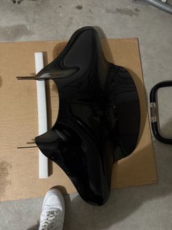batwing fairing  black with quick disconnect hardware