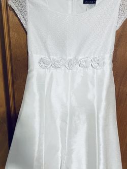 Satin Girl Dress-size 12