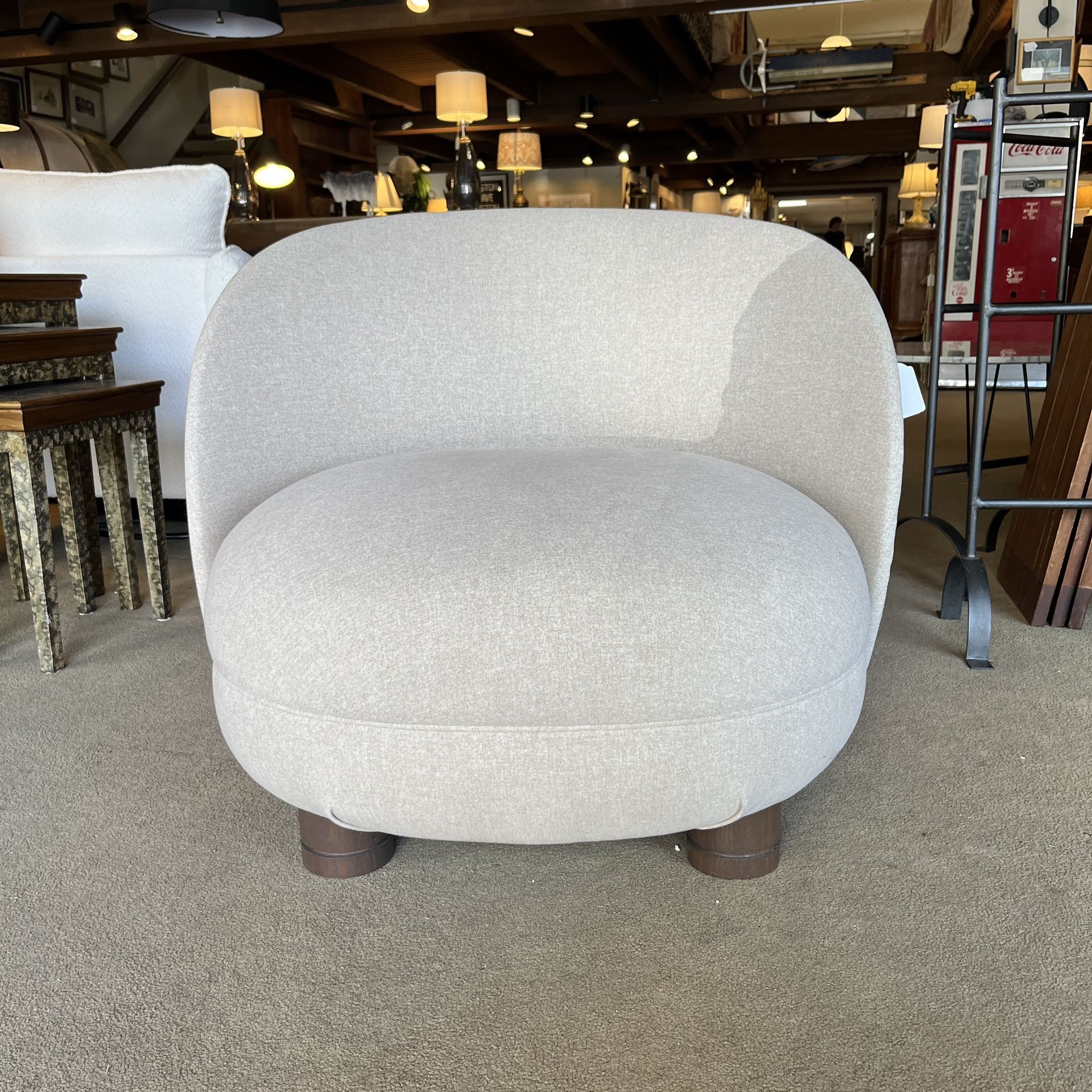 Merino Wheat Cricket Chair