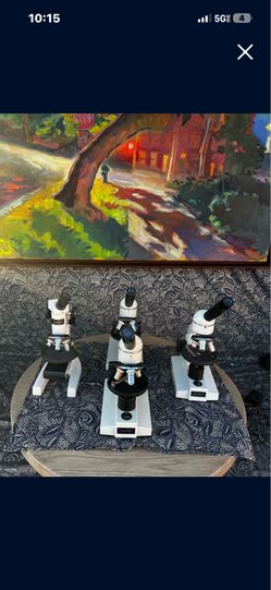 3x Wolfe LED Microscopes - Great for Homeschool/Science