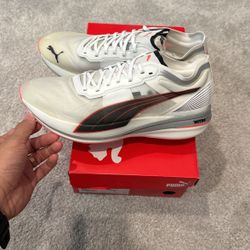 Puma Deviate Nitro Elite Racer Shoes Size 12 New Carbon Plate