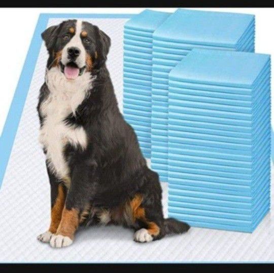 Gimars Extra Large 36"x36" Thicker Heavy Absorbency Pet Training Puppy Pee Pads- Jumbo Disposable Polymer Quick Dry No Leaking Pee Pads for Dogs, 150