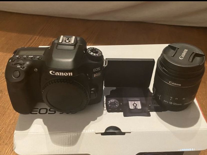 Canon 80d kit+ accessories