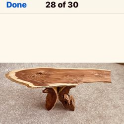 Custom Cedar Coffee Table