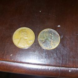 1950 Wheat Pennies 