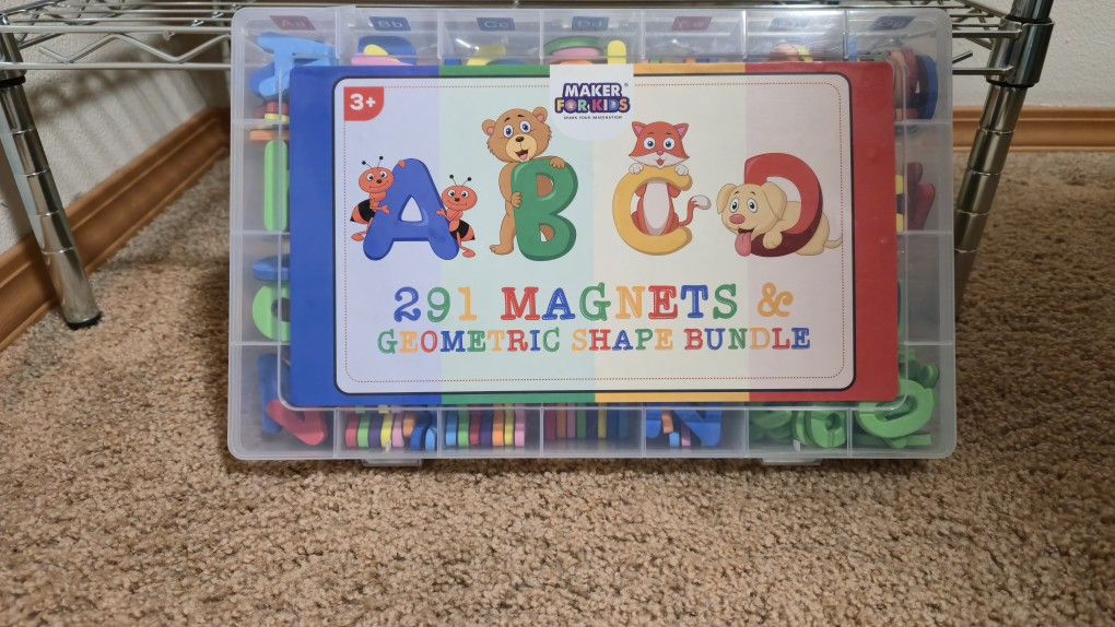 Magnets, Letters And Numbers