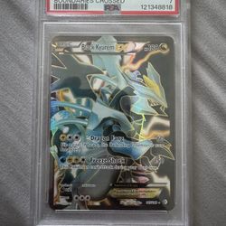 PSA 7 Black Kyurem Ex Full Art 
