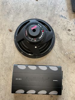 Kicker Subwoofer and Amp