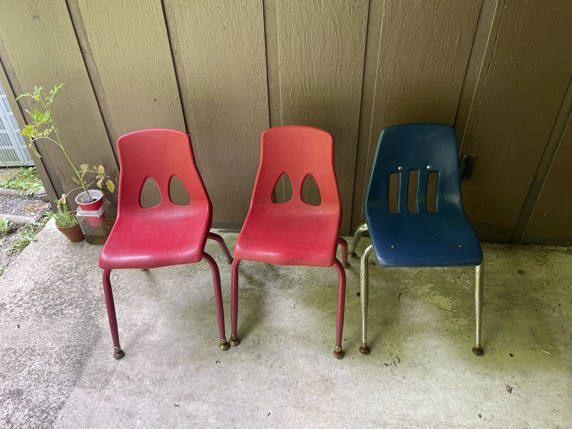 Three Small Chairs
