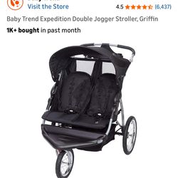 Baby Trend Griffin double jogger stroller