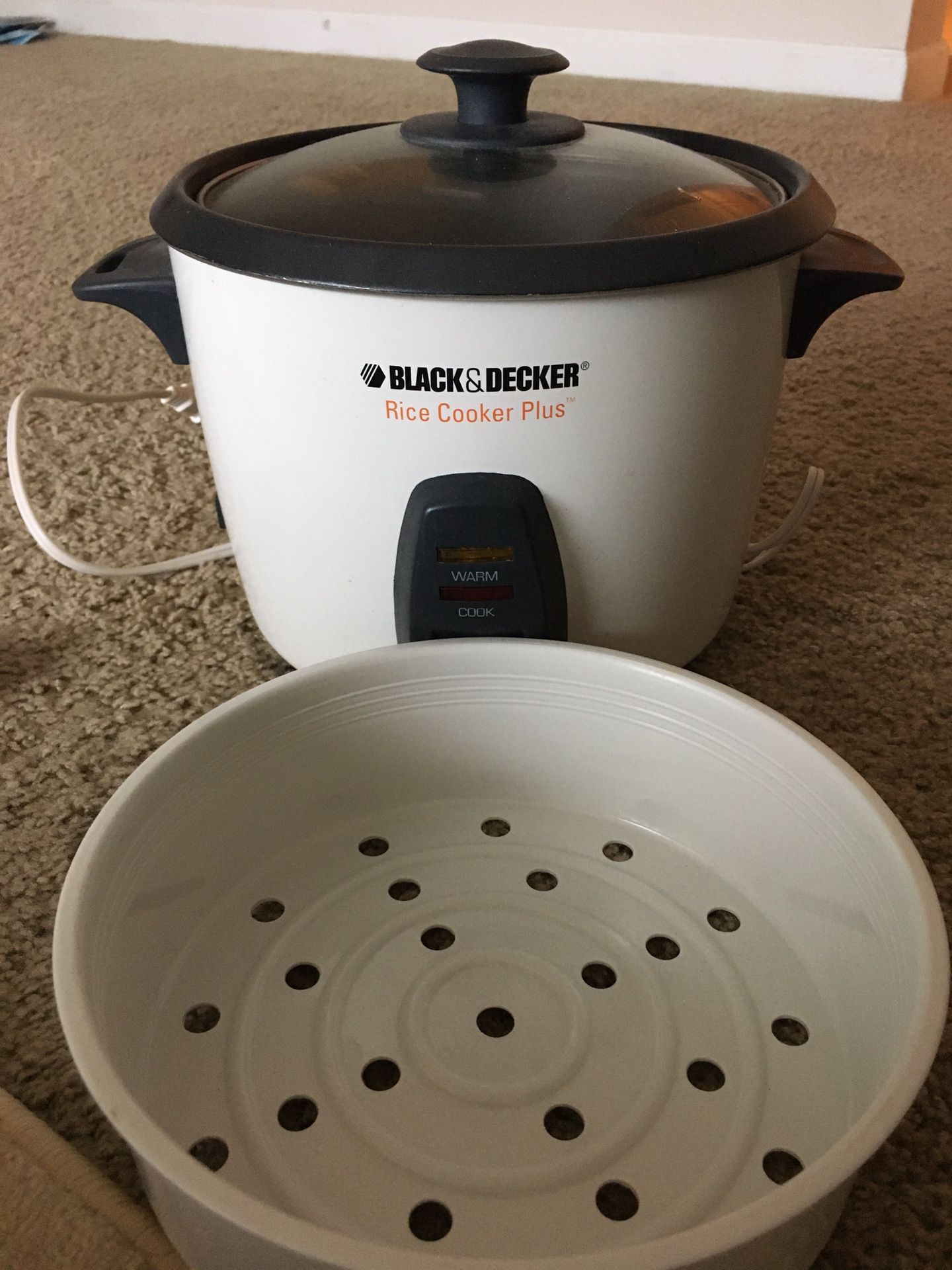 Black and Decker Rice Cooker Plus