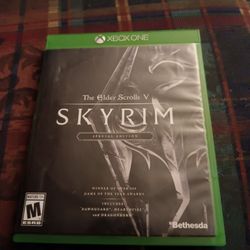 Elder Scrolls V Skyrim Special Edition Complete CIB w/ Map (Xbox One) Video Game
