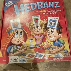 Used Hedbanz Game 