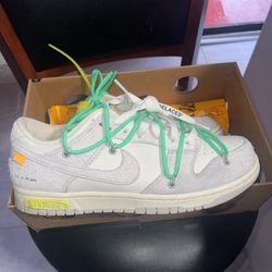 OFF-white Dunks Lot 14 sz 8.5