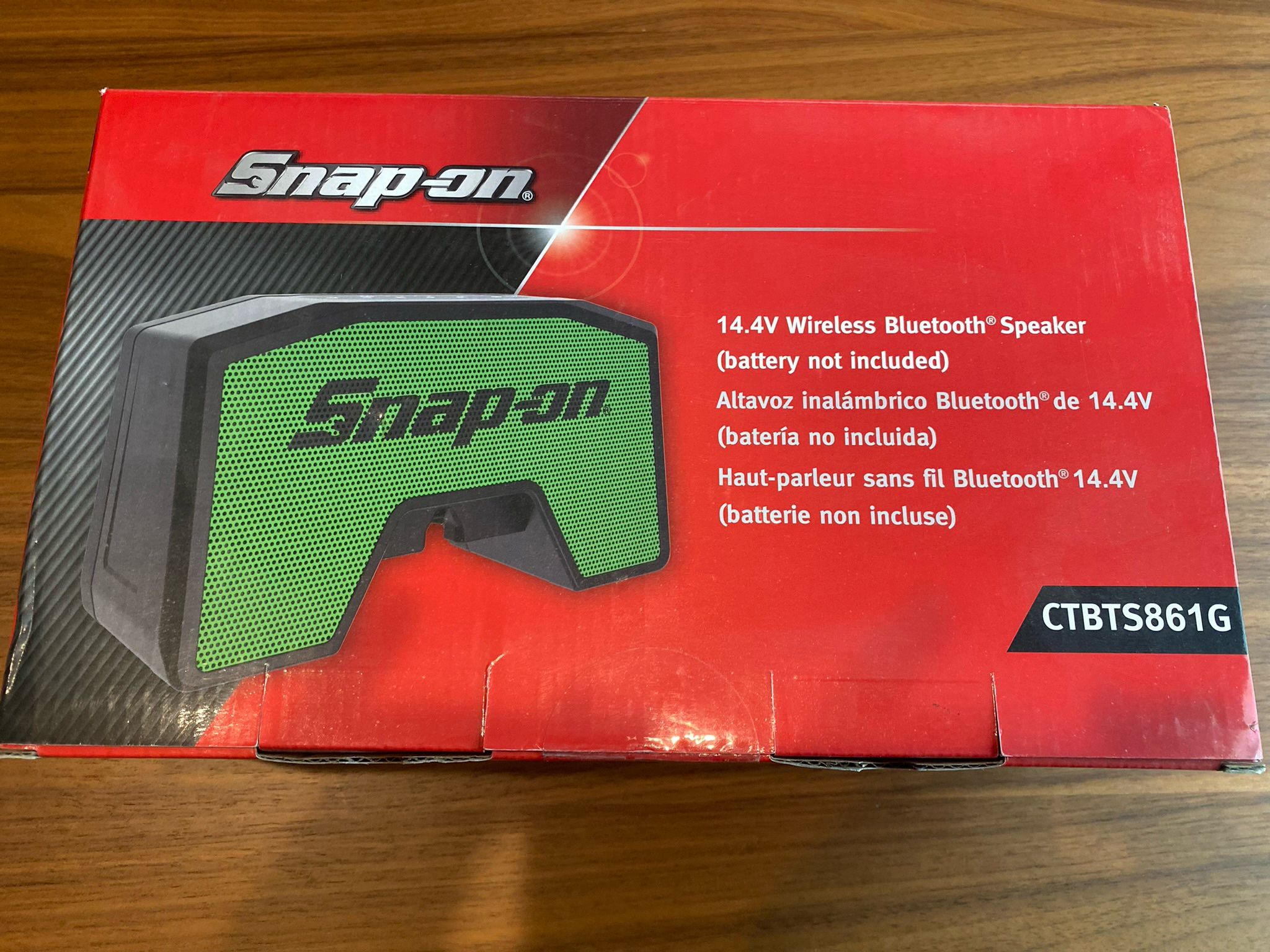 Green Snap-On Bluetooth Speaker 