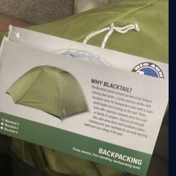 Big Agnes Blacktail 2 Tent: 2-Person 3-Season Green, One Size