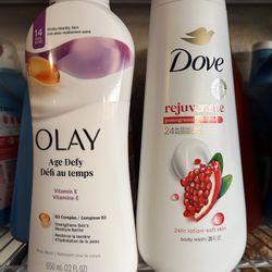 Olay & Dove Body Wash 