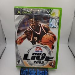 NBA Live 2002 ( Microsoft Xbox ) - CIB -