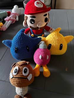 ⭐ Handmade Mario Character Collection | Crochet Nintendo Plushies 🍄