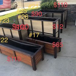  Planters Box Pots Garden Raised /Patio Ítem