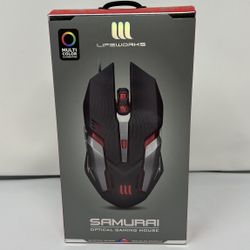 Samurai Optical Gaming Mouse Multi Color LW-BL-GM1000B