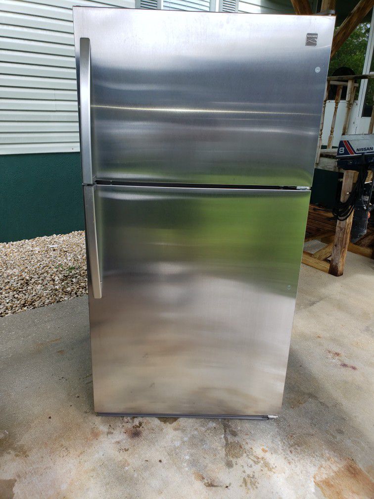 Kenmore stainless steel refrigerator