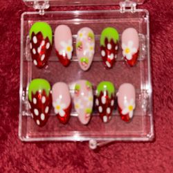 Strawberry Nails