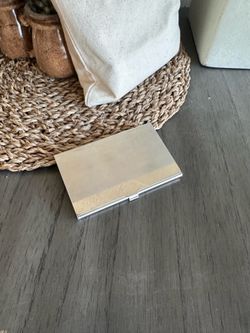 Business Card Holder - Compact.  Convenient. Sturdy. Slick & Nice