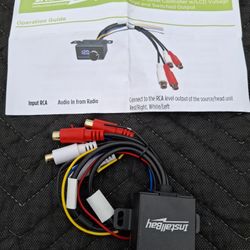 Car audio Level Controller with Voltmeter