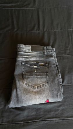 Amiri jeans red patch denim size 38