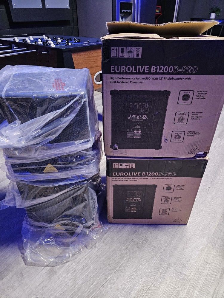 Eurolive B1200 D Pro Powered Subwoofer 