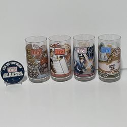 Vintage Star Wars ROTJ BK Glasses and Employee Pin