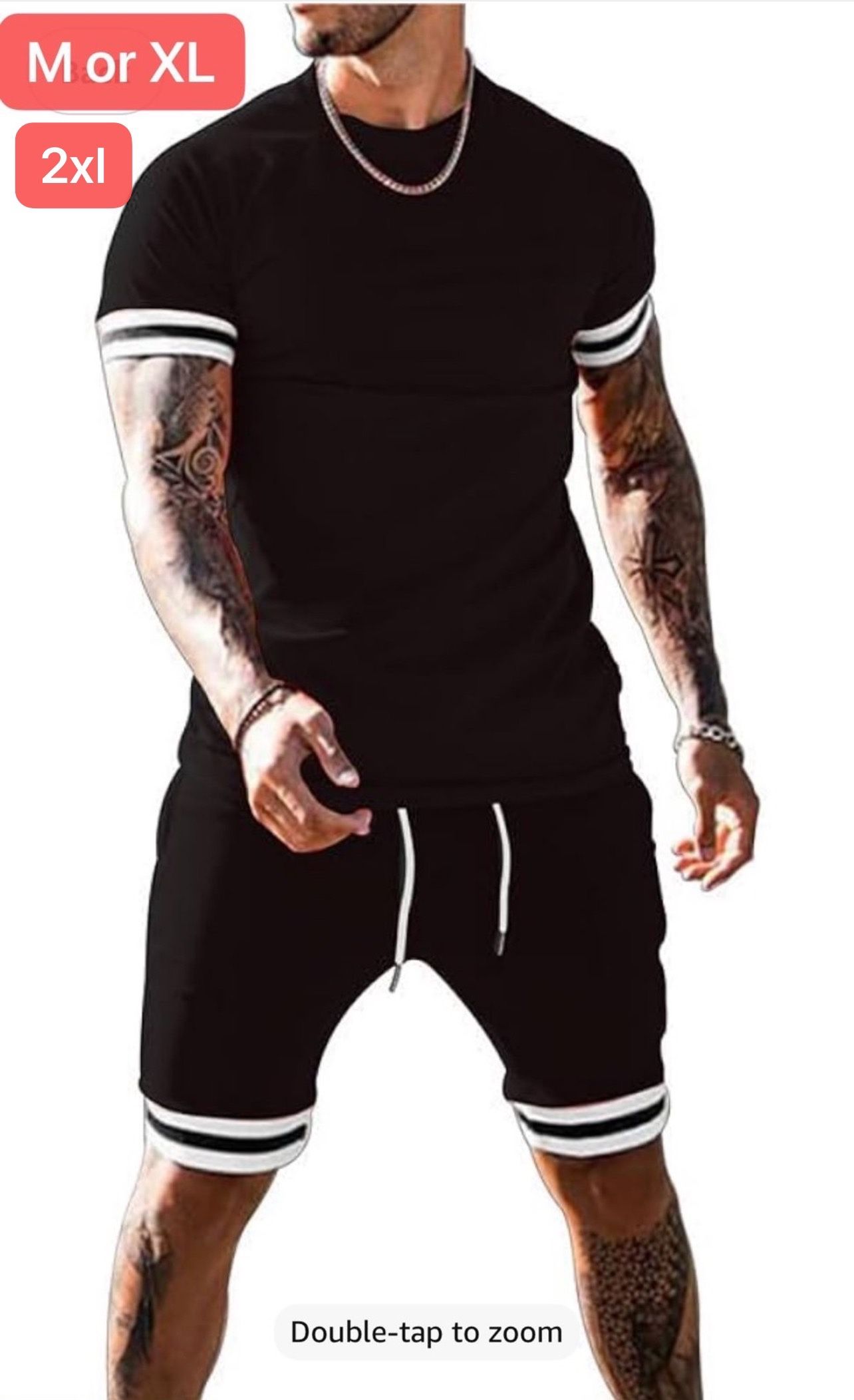 Mens Short Sets 2 Piece Outfits Fashion Summer Tracksuit Casual Shirt Shorts Slim Fit Athletic Sports Sweatsuit