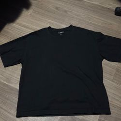 H&M Black Oversized Tee Size M
