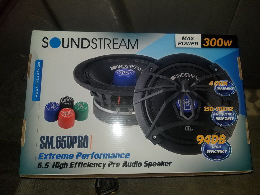 soundstream 6.5 pro audio speaker