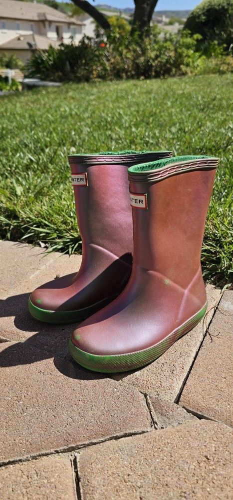Hunter Size 9 Rain Boots