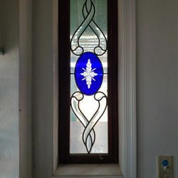 Antique Stained Glass Panels - For Sale
