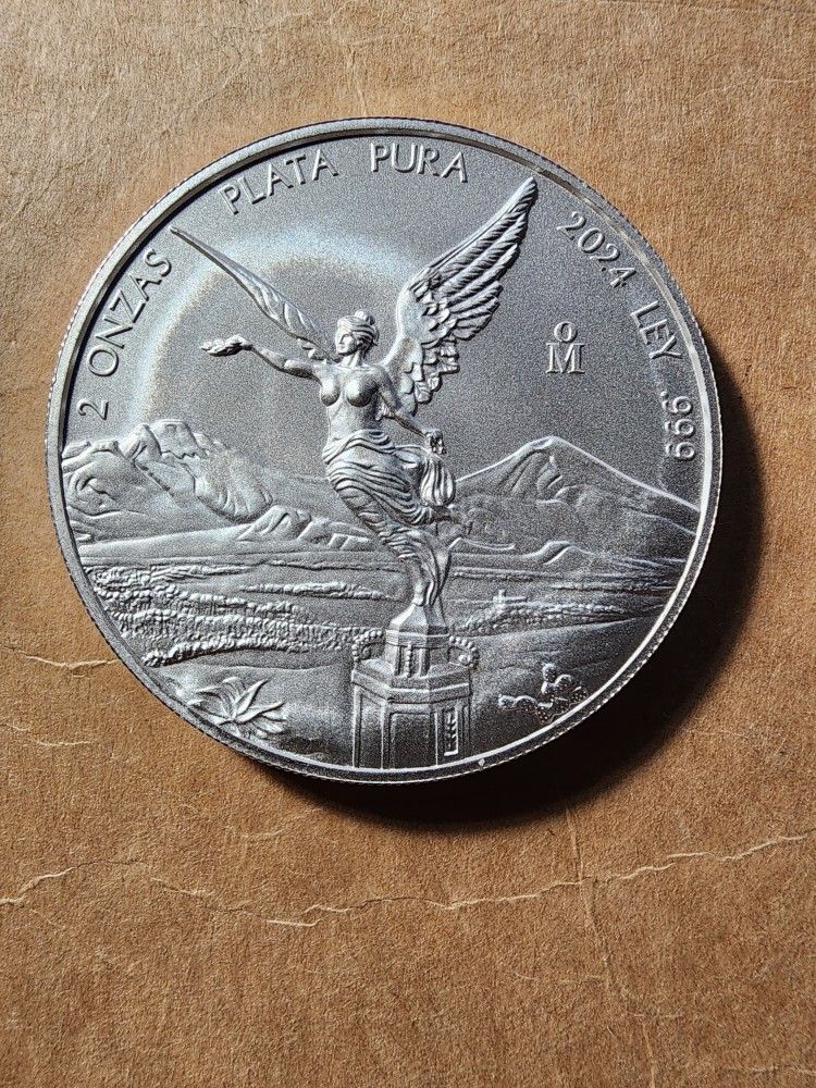 2024 Mexico Libertad 2oz Pure Silver Collectors/Investment