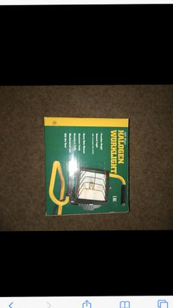 Halogen Work Light 500 Watts